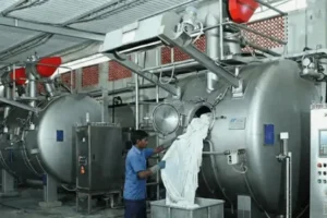 soft flow dyeing machine